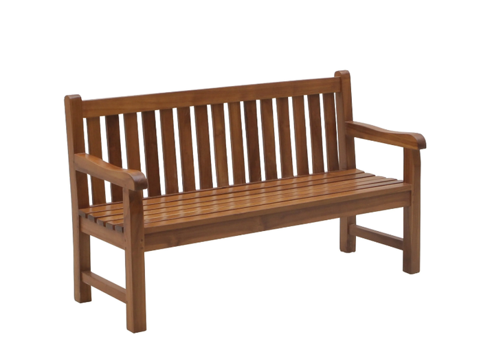 JUNIOR - Teak garden bench with armrests _ Il Giardino di Legno